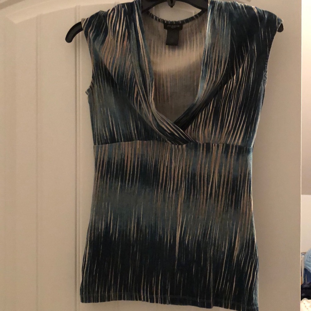 Ann Taylor crisscross bodice top